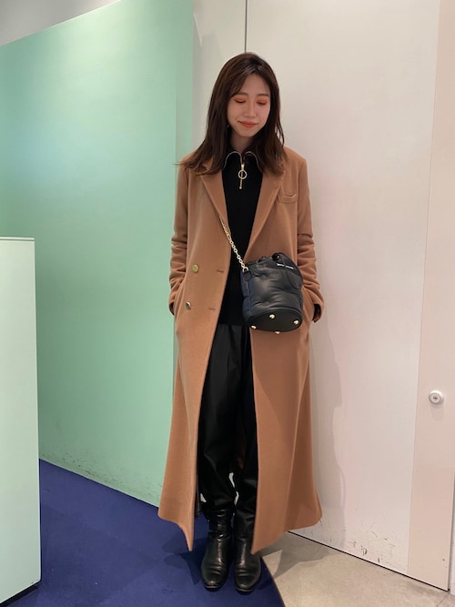 LOVELESS（ラブレス）の「サイド プリーツ チェスターコート 