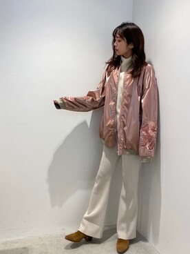 doublet  CHAOS EMBROIDERY BLOUSON