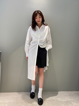 清水 みゆきさん（レディース・157cm）の春コーディネート