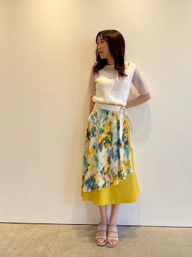 清水 みゆきさん（レディース・157cm）の春コーディネート