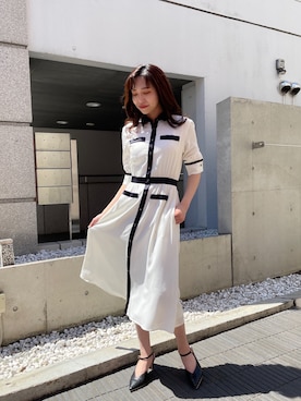 清水 みゆきさん(レディース・157cm)の春コーディネート