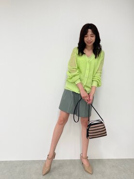 清水 みゆきさん（レディース・157cm）の夏コーディネート