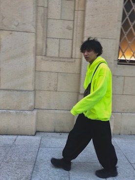 「adidas（アディダス）のアイテム（ブーツ）」を使った、はなまるさん（メンズ・173cm）の春コーディネート