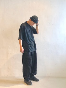 「adidas（アディダス）のアイテム（ブーツ）」を使った、はなまるさん（メンズ・173cm）の夏コーディネート
