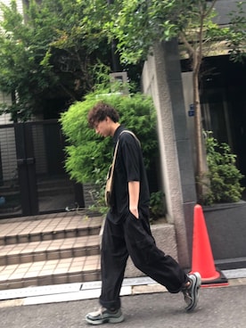 「Raphaのアイテム」を使った、はなまるさん（メンズ・173cm）の夏コーディネート