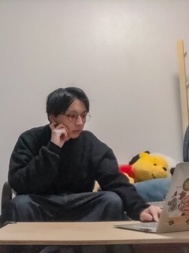 「Apple（-）のアイテム（その他）」を使った、はなまるさん（メンズ・173cm）の春コーディネート