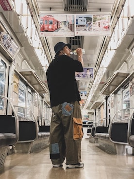 「Herschel Supply（ハーシェルサプライ）のアイテム」を使った、はなまるさん（メンズ・173cm）の夏コーディネート