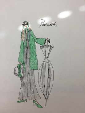 「イラスト」｜「アイテム（ジャケット/アウター）」を使った、my fav closetさん（レディース・158cm）の春コーディネート