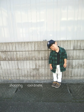 ぼくくんさん(キッズ・90cm)の秋コーディネート