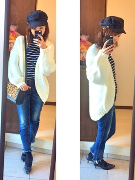 mi-ta◡̈✩さん（レディース・158cm）の冬コーディネート