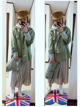 mi-ta◡̈✩さん（レディース・158cm）の冬コーディネート