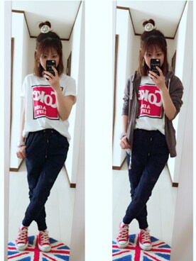 mi-ta◡̈✩さん（レディース・158cm）の春コーディネート