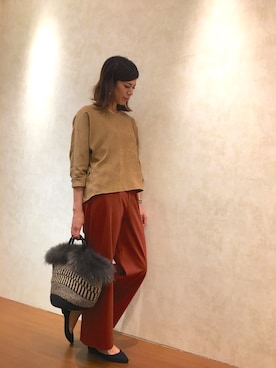 yukaさん（レディース・170cm）の秋コーディネート