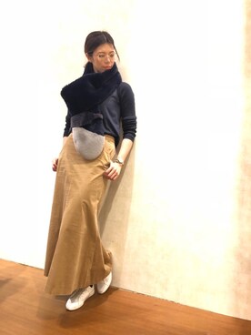 yukaさん(レディース・170cm)の冬コーディネート