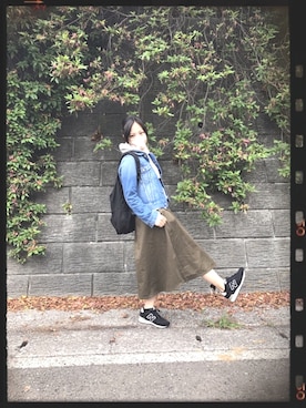 Maa ◡̈さん（レディース・163cm）の春コーディネート