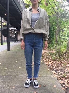 「軽井沢」｜keiさん（レディース・159cm）の秋コーディネート