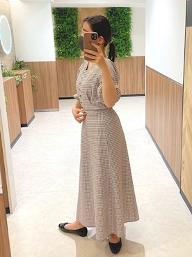 Mikuさん（レディース・156cm）の夏コーディネート