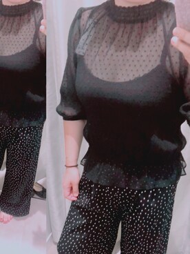 「試着」｜mikaさん（レディース・168cm）の夏コーディネート