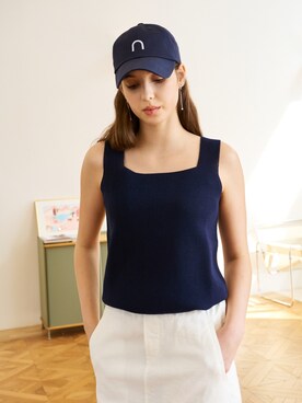 「cap」｜ACUDさん（レディース・174cm）の夏コーディネート