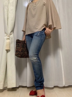 Kaori      さん（レディース・156cm）の秋コーディネート