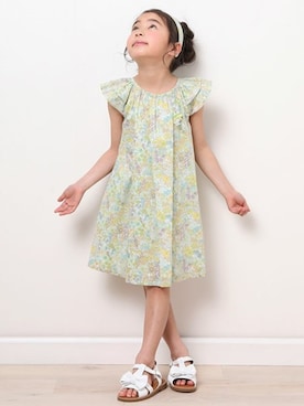 「#リボン」｜BEBE ONLINE STOREさん（キッズ・110cm）の春コーディネート