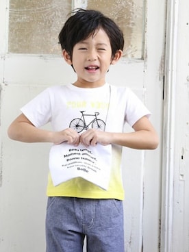 BEBE ONLINE STOREさん（キッズ・113cm）の春コーディネート