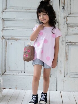 「＃ノイユ」｜BEBE ONLINE STOREさん（キッズ・109cm）の夏コーディネート