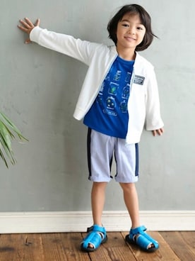 「＃ノイユ」｜BEBE ONLINE STOREさん（キッズ・109cm）の夏コーディネート