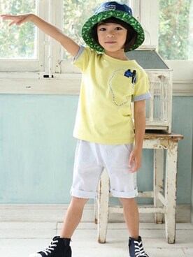 「＃ノイユ」｜BEBE ONLINE STOREさん（キッズ・108cm）の夏コーディネート