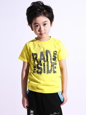 「RAD CUSTOM（ラッドカスタム）のアイテム」を使った、BEBE ONLINE STOREさん（キッズ・115cm）の夏コーディネート