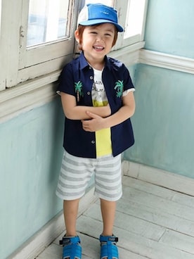 「＃ノイユ」｜BEBE ONLINE STOREさん（キッズ・110cm）の夏コーディネート