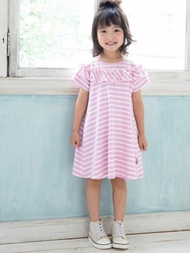 「＃ノイユ」｜BEBE ONLINE STOREさん（キッズ・109cm）の夏コーディネート