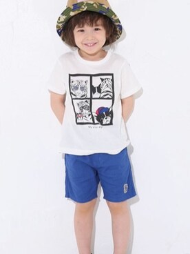 BEBE ONLINE STOREさん（キッズ・108cm）の夏コーディネート
