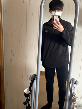 「THE NORTH FACE（ザノースフェイス）のアイテム（ノーカラージャケット）」を使った、reito4649さん（メンズ・174cm）の春コーディネート