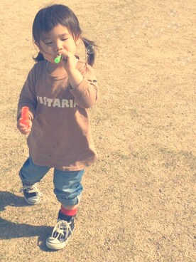 HSKさん（キッズ・100cm）の冬コーディネート