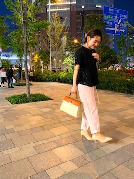 「&. NOSTALGIA（アンドドットノスタルジア）のアイテム」を使った、nostalgia whityumedaさん（レディース・156cm）の春コーディネート