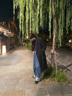 「Aalto（アールト）のアイテム」を使った、　.さん（メンズ・180cm）の冬コーディネート