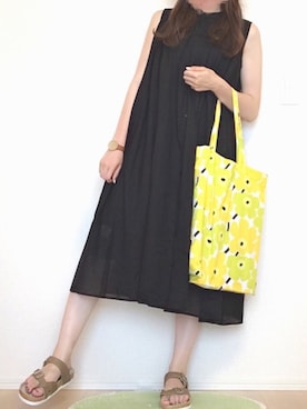 「RELAX（リラックス）のアイテム」を使った、ayaさん（レディース・160cm）の夏コーディネート