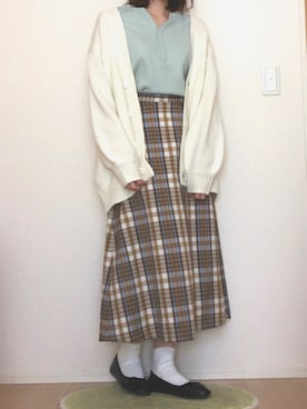 「ワッフル」｜ayaさん（レディース・160cm）の春コーディネート