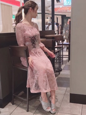 midoriさん（レディース・159cm）の夏コーディネート