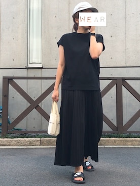 #K58さん(レディース・158cm)の夏コーディネート