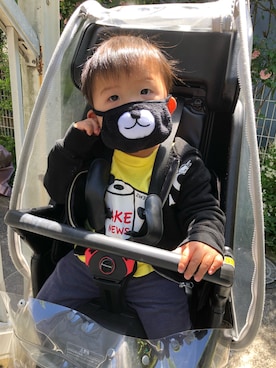 「gonoturn（ゴノタン）のアイテム」を使った、s0325さん（メンズ・90cm）の春コーディネート