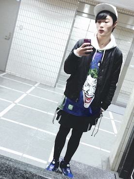 いちまつ君さん(メンズ・176cm)の冬コーディネート