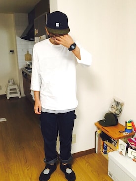 potehe.higeoさん(メンズ・172cm)の冬コーディネート