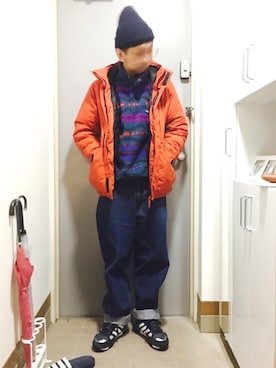 BEAMS / アルピニスト ダウンジャケットを使った人気ファッション 