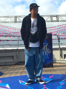 「ストリート服が好き」｜「アイテム（スリッポン）」を使った、potehe.higeoさん（メンズ・172cm）の秋コーディネート