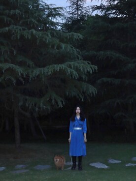 「UNKNOWN.（アンノウン）のアイテム（スカート）」を使った、Ingridさん（レディース・160cm）の春コーディネート