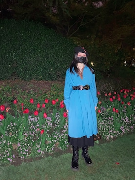 「UNKNOWN.（アンノウン）のアイテム（シューズ）」を使った、Ingridさん（レディース・160cm）の春コーディネート