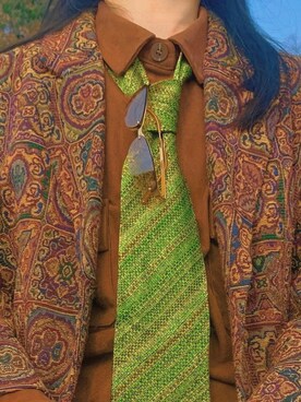 「KENZO」｜「アイテム（フォーマルスーツ/小物）」を使った、Ingridさん（レディース・160cm）の春コーディネート