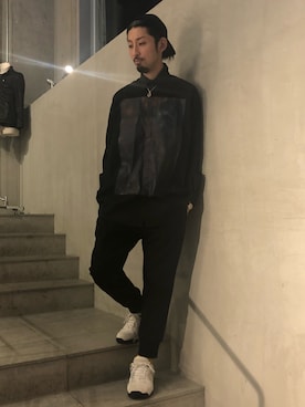 「IVXLCDM（アイヴィーエックスエルシーディエム）のアイテム」を使った、ヤギさん（メンズ・180cm）の冬コーディネート